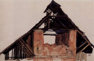 Old Gable by Egon Schiele